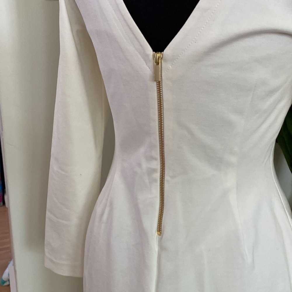Banana Republic beautiful Ivory Dress - Picture 5 of 9